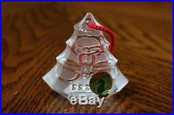 Waterford Crystal 1999 Twelve Days of Christmas Five Golden Rings Comm. Ornament