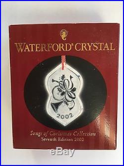 Waterford Crystal 2002 Christmas Ornament