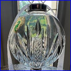 Waterford Crystal 2002 Hope For Healing Times Square Ball Ornament Candle