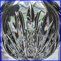 Waterford Crystal 2002 Hope For Healing Times Square Ball Ornament MIB Candle