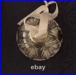 Waterford Crystal 2002 Hope for Healing Christmas Ball Ornament Times Square