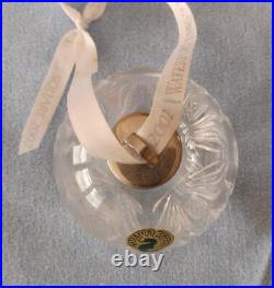 Waterford Crystal 2002 Hope for Healing Christmas Ball Ornament Times Square