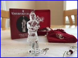 Waterford Crystal 2005 12 Days Of Christmas Ornament 11 Pipers Mib With Sleeve