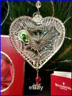 Waterford Crystal 2008 Twelve Days of Christmas 2 Turtle Doves Ornament Mint Box