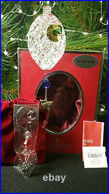 Waterford Crystal 2012 Twelve Days of Christmas 6 Geese-A-Laying Ornament Mint