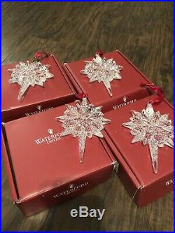 Waterford Crystal 2014 SNOWSTAR Christmas Ornament