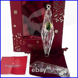 Waterford Crystal 2015 Icicle Ornament 5 2nd Annual for your tree or display