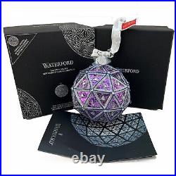 Waterford Crystal 2020 Times Square Masterpiece Gift of Goodwill Ball Ornament