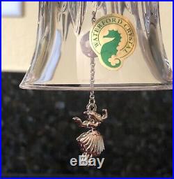 Waterford Crystal 9 Ladies Dancing Bell Ornament 12 Days of Christmas