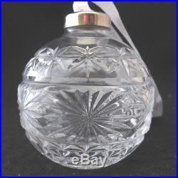 Waterford Crystal Ball Ornament Hope for Courage Times Square Boxed 2003