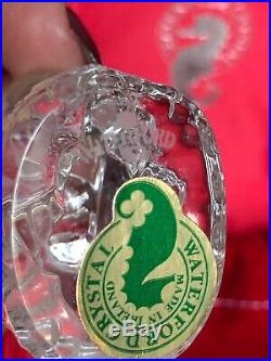 Waterford Crystal Birds 12 Days of Christmas Tree Ornament 1996, 98, 2000, 2001
