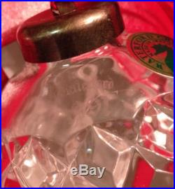 Waterford Crystal CHRISTMAS ORNAMENT 1991 Christmas Ball 3755467, Mint in Box
