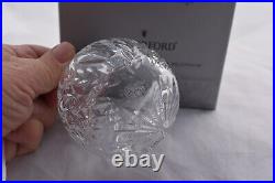 Waterford Crystal Christmas Ball Ornament Healing Hope Series 2002 Times Square