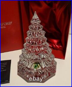 Waterford Crystal Christmas Tree 6.5 In Original Box