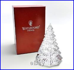 Waterford Crystal Christmas Tree 6.5 Sculpture #142174 Germany
