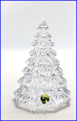 Waterford Crystal Christmas Tree 6.5 Sculpture #142174 Germany
