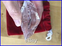 Waterford Crystal Christmas Tree ornament 5 Golden Rings 19995th edition