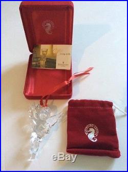 Waterford Crystal For Neiman Marcus 1999 Christmas Angel Ornament Rare With Box