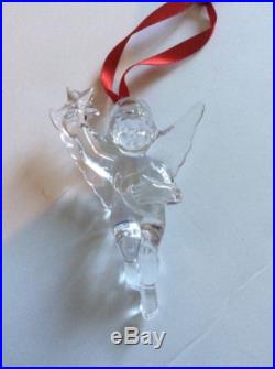 Waterford Crystal For Neiman Marcus 1999 Christmas Angel Ornament Rare With Box