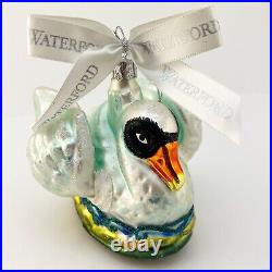 Waterford Crystal Holiday Heirlooms 7 SWANS a SWIMMING 12 Day Xmas Ornament