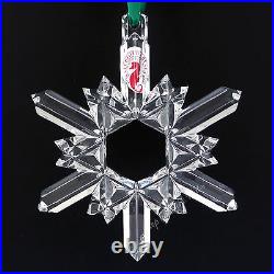 Waterford Crystal Jim O'LEARY 20th Anniversary Ornament 2004 Snow Star style