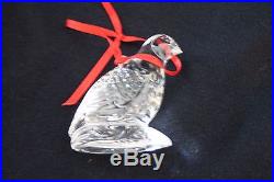 Waterford Crystal Ornament 1995 with Box 12 Days of Christmas Partridge