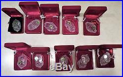 Waterford Crystal Ornaments The Songs of Christmas Complete Set 1996 2005