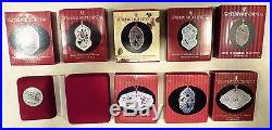 Waterford Crystal Ornaments The Songs of Christmas Complete Set 1996 2005