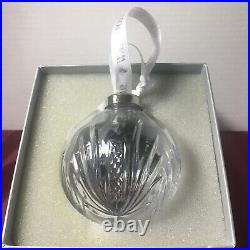 Waterford Crystal Times Square 2002 Ball Christmas Ornament Hope for Healing