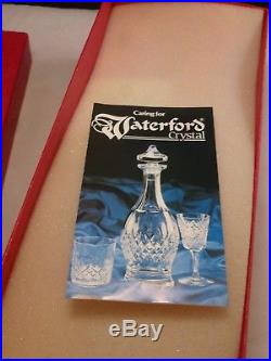 Waterford Crystal Tree Top Topper Christmas Ornament Ireland Made Gothic BOX