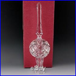Waterford Crystal Tree Top Topper Xmas Ornament Star Ireland Made Earlier Mark S
