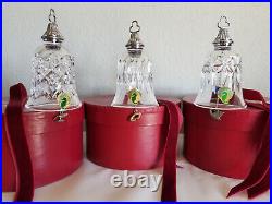 Waterford Crystal Twelve Days of Christmas Bell Ornaments Complete set of 12
