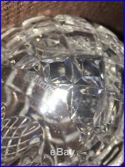 Waterford Cut Crystal Christmas Tree Topper Comeragh 10-1/2 withBox MINT