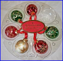 Waterford Holiday Heirlooms North Pole Ornament Set with Topper & 20 ornaments