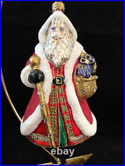 Waterford Holiday Heirlooms Old World Santa 6.5inch #40001077 withGift Box