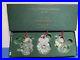Waterford Marquis Crystal 12 Days Of Christmas 2nd In Series Set Of 3 Ornaments