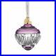 Waterford Ornament Winter Wonders Midnight Frost Lilac Bauble Crystal New