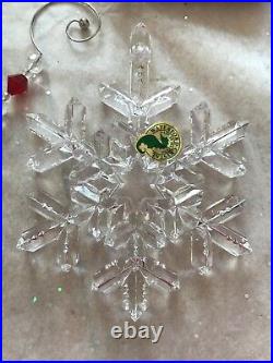 Waterford Snow Crystals 2006 Annual Snowflake Snow Flake Ornament Nib