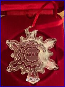 Waterford crystal christmas ornaments lot of 12